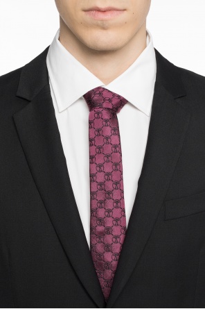 Logo-embroidered tie, zdjęcie 2 Logo-embroidered tie od Moschino